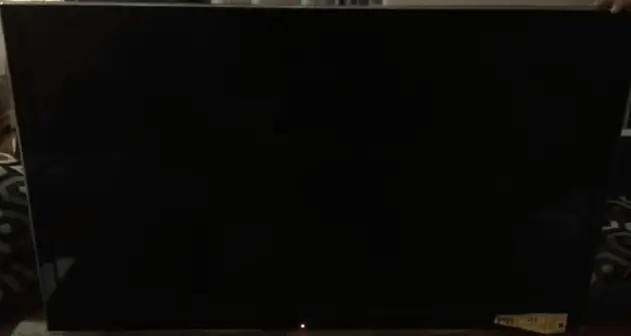 panasonic tv blinking red light