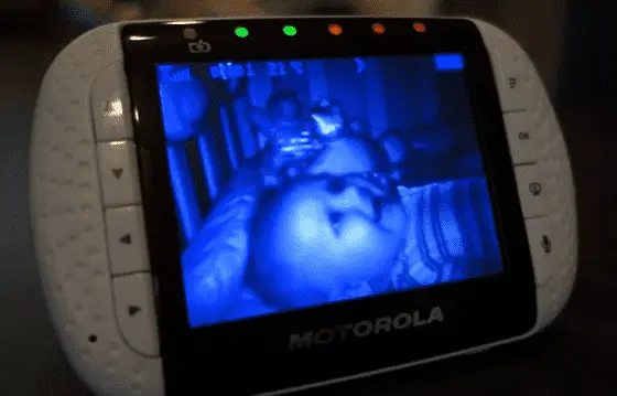 motorola baby monitor night vision not working