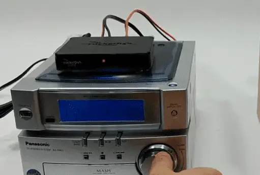 rocketfish wireless speaker kit no sound