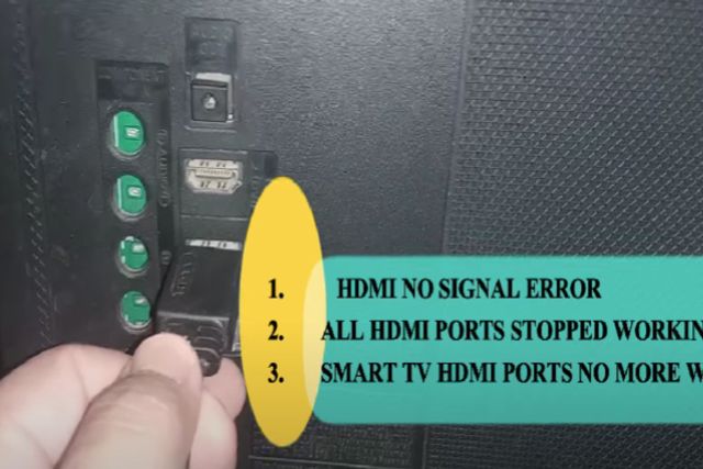 hdmi cable won't fit in samsung tv