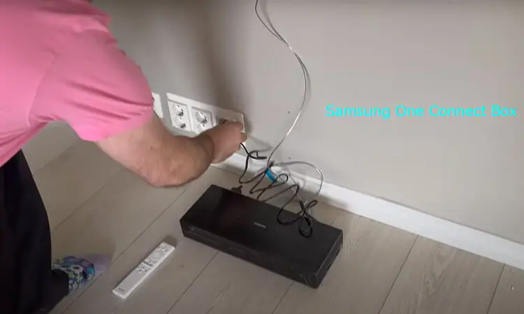 samsung one connect box not turning on