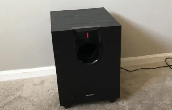 onkyo subwoofer not working