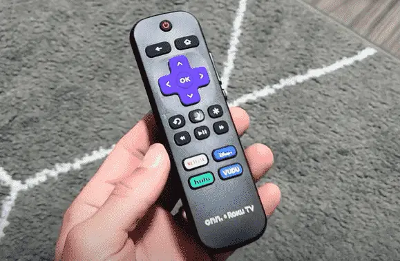 roku remote every button turns off tv