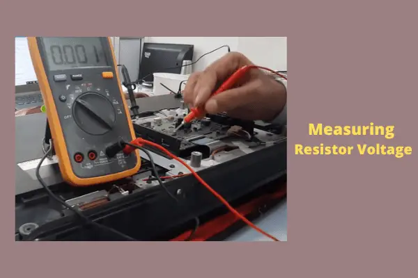 measuring resistor voltage