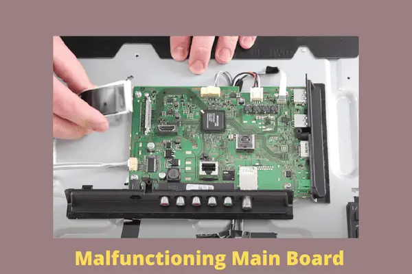  malfunctioning main board