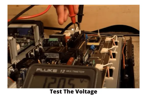 test the voltage
