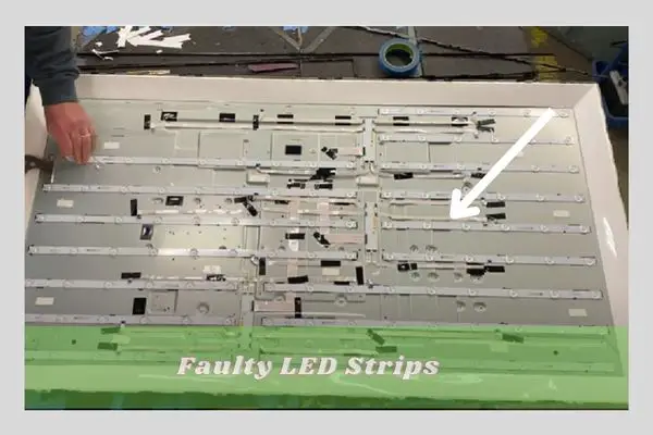 faulty LED strips