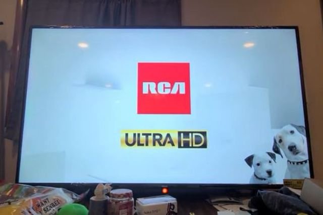 rca tv red light blinking