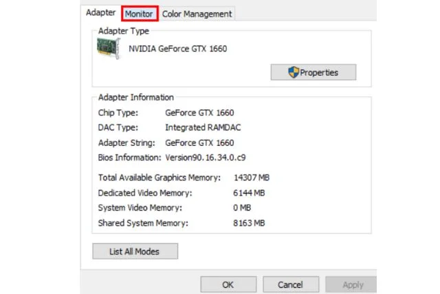 how to check pixio monitor resolution and rate setting