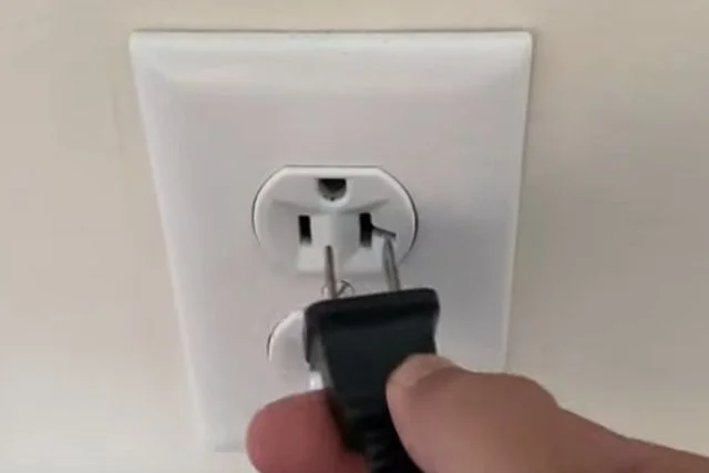 disconnect your tv power cord from the electrical outlet