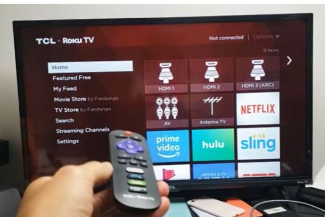 paired the remote with the tcl tv