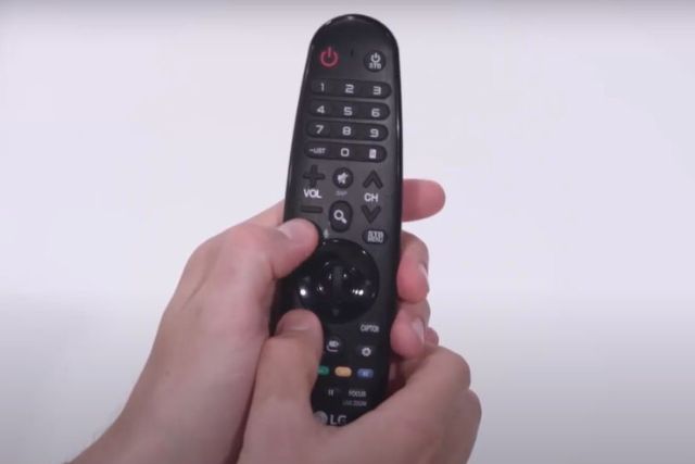 unpairing the remote with LG TV
