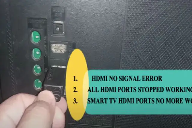 poor HDMI connection 