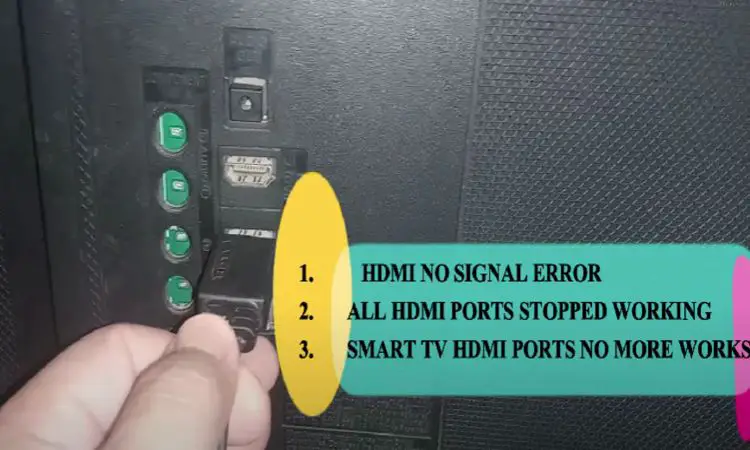 HDMI cables of samsung tv